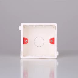 Depoguye Model 86 square recessed inner mounted plasterboard junction box Wall switch socket bottom box is suitable for EU UK
