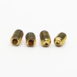 2-10pcs M2 M2.5 M3 M4 M5 M6 M8 M10 DIN916 Brass Hex Socket Set Screw Headness Grub Screw Bolts