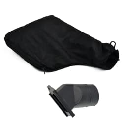 Anti-dust Cover Bag Connector Ash Outlet Dust Collection Bag For 255 Miter Saw Belt Sander Aluminum Sawing Machine Parts
