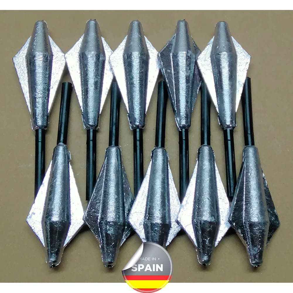Surf Casting Fishing Sinkers - Alas, Weight: 60g, 70g, 80g, 90g, 100g, 110g, 125g - Lot Price