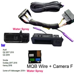Car CanBus Reversing Parking Rear View Camera for Skoda Octavia Volkswagen Tiguan 187B 280 MQB PQ Audi A5 Q5 Dynamic Trajectory