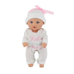 New Jumpsuit Doll Outfit For 10-12Inch Baby Doll 25-30cm Reborn Babies Doll Clothes
