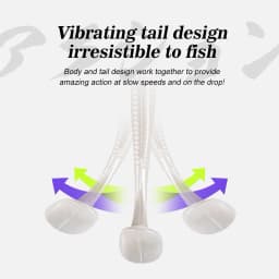 NOEBY 10cm 8g 11.5cm 13.6g Soft Lure Silicone Bait Jigging Wobbler Paddle Tail Drive Shad Artificial Swimbait Pike Leurre Souple