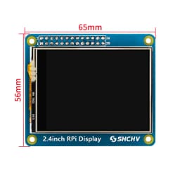 2.4 Inch Raspberry Pi Touch Screen SPI Interface TFT LCD 320×240 Pixel Display LED Backlight for Raspberry Pi 4B 3B+ Zero 2 W