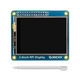 2.4 Inch Raspberry Pi Touch Screen SPI Interface TFT LCD 320×240 Pixel Display LED Backlight for Raspberry Pi 4B 3B+ Zero 2 W