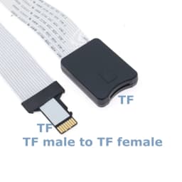 10cm 60cm TF Male Female To Micro SD Female Male Card Reader Extension Adapter Cable Extender For Car GPS Phone TV Camera