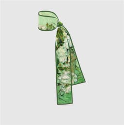 Van Gogh Oil Painting Scarf New Scarf Women Bag Hair Skinny Silk Scarves Designgn Foulard Neckerchief Headband For Ladies