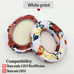 Studio 2/3 Pair Replacement Foam EarPads Earmuffs Ultra-soft Sponge Cushion For Beats Studio 2 3 Wired Wireless Headset Parts