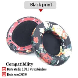 Studio 2/3 Pair Replacement Foam EarPads Earmuffs Ultra-soft Sponge Cushion For Beats Studio 2 3 Wired Wireless Headset Parts