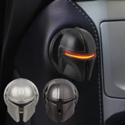 Start Button Cover 3D Start Engine Button Cover Decoration Protective Anti-scratches Auto Ignition Start Stop Switch Button