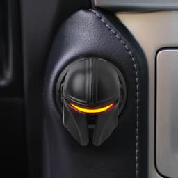 Start Button Cover 3D Start Engine Button Cover Decoration Protective Anti-scratches Auto Ignition Start Stop Switch Button