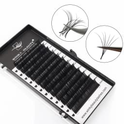 10 Cases/Lot Winky Beauty 12 Rows Professional Individual Eyelashes Extension Russia Volume Eyelash Extension Supplies Materials