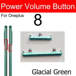 Volume Power Buttons For Oneplus OnePlus 8 8 Pro 8T Audio Volume Power On Off Switch Side Keys Replacement
