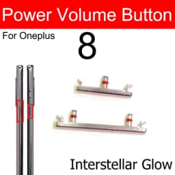 Volume Power Buttons For Oneplus OnePlus 8 8 Pro 8T Audio Volume Power On Off Switch Side Keys Replacement