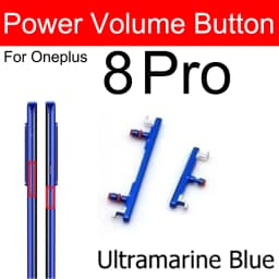 Volume Power Buttons For Oneplus OnePlus 8 8 Pro 8T Audio Volume Power On Off Switch Side Keys Replacement