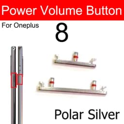 Volume Power Buttons For Oneplus OnePlus 8 8 Pro 8T Audio Volume Power On Off Switch Side Keys Replacement