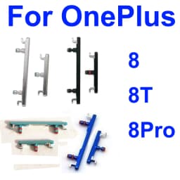 Volume Power Buttons For Oneplus OnePlus 8 8 Pro 8T Audio Volume Power On Off Switch Side Keys Replacement