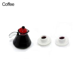 1/12 Scale Simulation Miniature Drinking Model Drinks Jug Cup Coffee Milk Lemon Water Orange Juice Doll Accessories