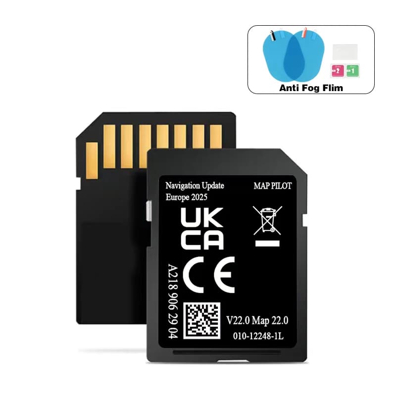 A218 Map V22 Full Version 2026 Europe Navigation for Mercedes Garmin A B C E-class CLA CLS GLS Car SD Card