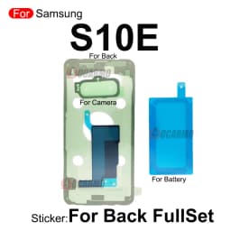 Fullset Sticker For Samsung Galaxy S10 Lite Plus S10+S10 5G S10E Front LCD Screen And Back Battery Adhesive Glue Replacement