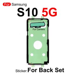 Fullset Sticker For Samsung Galaxy S10 Lite Plus S10+S10 5G S10E Front LCD Screen And Back Battery Adhesive Glue Replacement