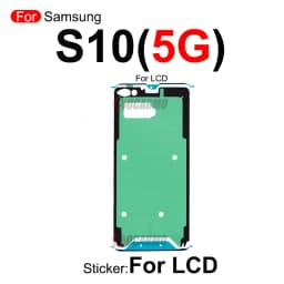 Fullset Sticker For Samsung Galaxy S10 Lite Plus S10+S10 5G S10E Front LCD Screen And Back Battery Adhesive Glue Replacement