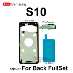 Fullset Sticker For Samsung Galaxy S10 Lite Plus S10+S10 5G S10E Front LCD Screen And Back Battery Adhesive Glue Replacement