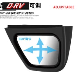 For Suzuki Jimny 2019 2020 2021 JB64 JB74W 2PCS Car Wide Angle Rear Side Mirror View Auxiliary Blind Spot Auto Accessories
