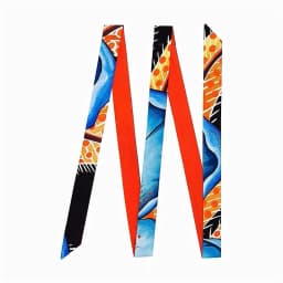 New Fashion Brand Scarf Women Hair Scarf Female Belt Design Skinny Bag Scarves For Ladies Silk Scarf Tie Bag Ribbons