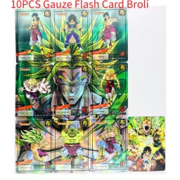 10pcs/set Z 9in1 Broli GT Super Saiyan Heroes Battle Card Ultra Instinct Game Collection Cards