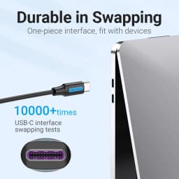 Vention 100W USB-C to USB Type C Cables for Samsung S20 PD Fast Charger Cable for Macbook Pro Support Quick Charge 4.0 Switch