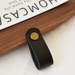 IHOMCASA Brass Furniture Cabinet Handle Drawer Door Knobs Kitchen Dresser Wardrobe Handle Cupboard Brown Leather Cabinet Pull
