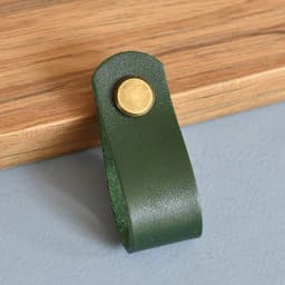 IHOMCASA Brass Furniture Cabinet Handle Drawer Door Knobs Kitchen Dresser Wardrobe Handle Cupboard Brown Leather Cabinet Pull