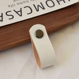 IHOMCASA Brass Furniture Cabinet Handle Drawer Door Knobs Kitchen Dresser Wardrobe Handle Cupboard Brown Leather Cabinet Pull