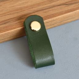 IHOMCASA Brass Furniture Cabinet Handle Drawer Door Knobs Kitchen Dresser Wardrobe Handle Cupboard Brown Leather Cabinet Pull