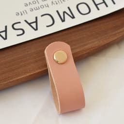 IHOMCASA Brass Furniture Cabinet Handle Drawer Door Knobs Kitchen Dresser Wardrobe Handle Cupboard Brown Leather Cabinet Pull
