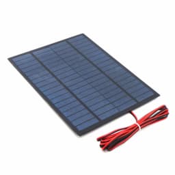 6V 3W 4.5W 6W 9V 4.2W 12V 2W Solar Panel /Solar Min Battery Charger /Battery Display DIY KIT PH 2.0 Cable