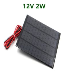 6V 3W 4.5W 6W 9V 4.2W 12V 2W Solar Panel /Solar Min Battery Charger /Battery Display DIY KIT PH 2.0 Cable