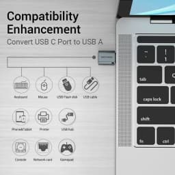 Vention USB C Adapter Type C Male to USB 3.0 2.0 Female OTG Cable for Macbook Pro Huawei Mate 30 Samsung S10 USB OTG Connector