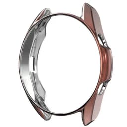 2in1 Bezel Ring + Case For Samsung Galaxy Watch 3 41mm 45mm TPU Protector Cover Anti-Scratch Stainless Steel Decorative Frame