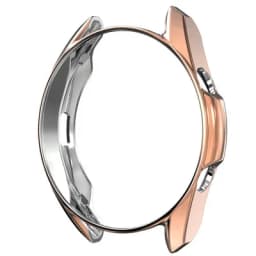 2in1 Bezel Ring + Case For Samsung Galaxy Watch 3 41mm 45mm TPU Protector Cover Anti-Scratch Stainless Steel Decorative Frame