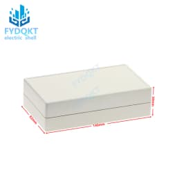 1pcs PCB Waterproof Plastic Box Enclosure Electronic Project Case without screws 140x82x38mm Wire Junction Boxes ABS