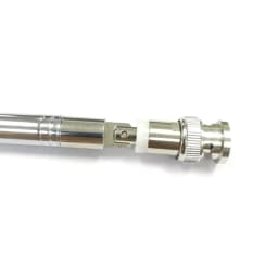 Stainless Steel FM Radio Antenna BNC Connector Telescopic Aerial 62cm