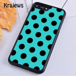 Krajews Red Black Gold Polka dots Dot Phone Case Cover For iPhone 16 15 SE2020 14 6 7 8 plus 11 12 13 pro max coque Fundas