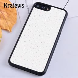 Krajews Red Black Gold Polka dots Dot Phone Case Cover For iPhone 16 15 SE2020 14 6 7 8 plus 11 12 13 pro max coque Fundas