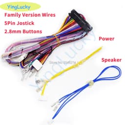 Arcade Cabinet 40-pin Wire Harness Pandora Box Family Board Cable for 5pin Sanwa Joystick and Push Buttons Arcade Game Console
