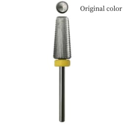 New 5 IN 1 Tapered Carbide Nail Drill Bits Two-Way Carbide Bit Drill Accessories Milling Cutter for Manicure Left and Right Hand