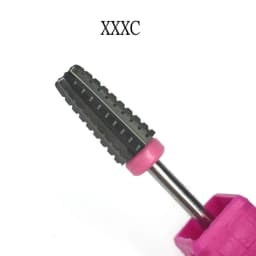 New 5 IN 1 Tapered Carbide Nail Drill Bits Two-Way Carbide Bit Drill Accessories Milling Cutter for Manicure Left and Right Hand