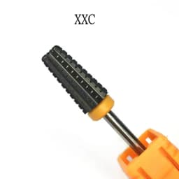 New 5 IN 1 Tapered Carbide Nail Drill Bits Two-Way Carbide Bit Drill Accessories Milling Cutter for Manicure Left and Right Hand