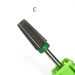 New 5 IN 1 Tapered Carbide Nail Drill Bits Two-Way Carbide Bit Drill Accessories Milling Cutter for Manicure Left and Right Hand